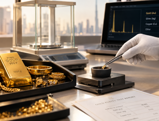Gold Purity Testing Laboratory